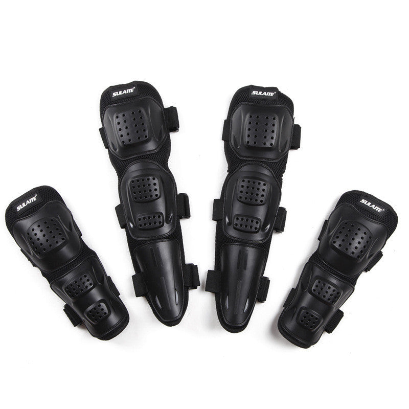 Pulley Anti-fall Anti-seismic Adult Knee And Elbow Pad Motorcycle Riding Protective Gear
