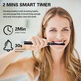 Compact And Portable Electric Toothbrush With 6 Brush Heads