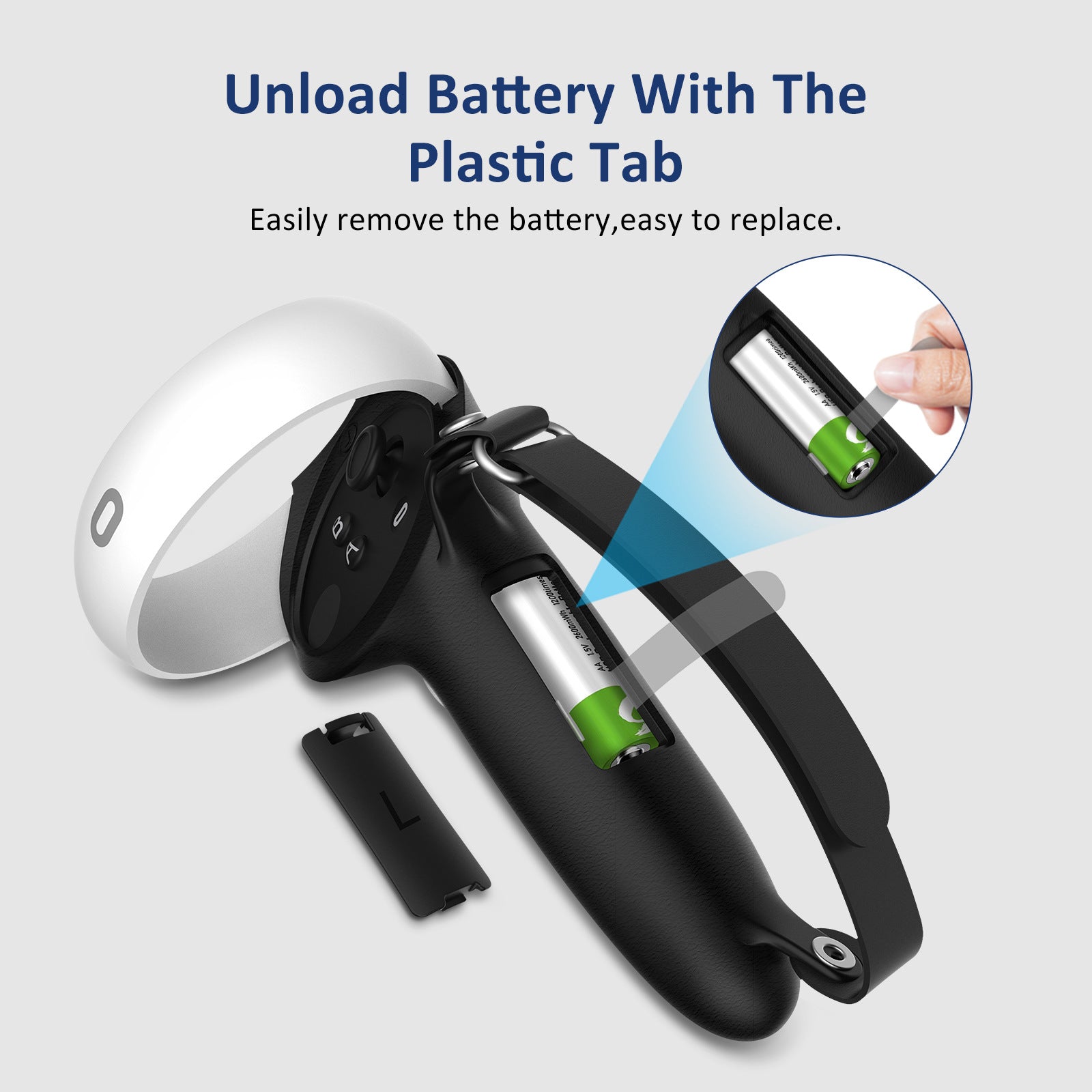 Handle Silicone Protective Sleeve Lengthened Quick Power Change