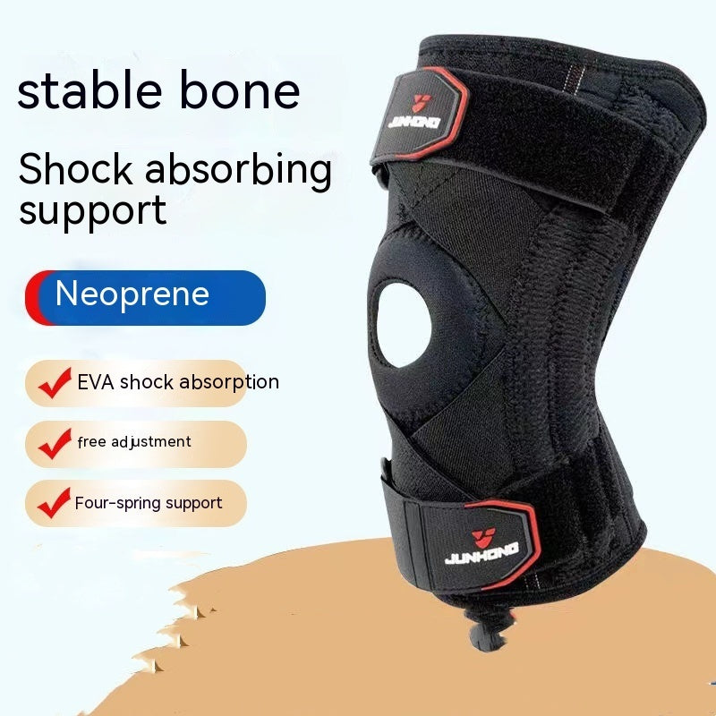 Knee Pad Sports Shock Absorption Pressure Spring Protective Gear