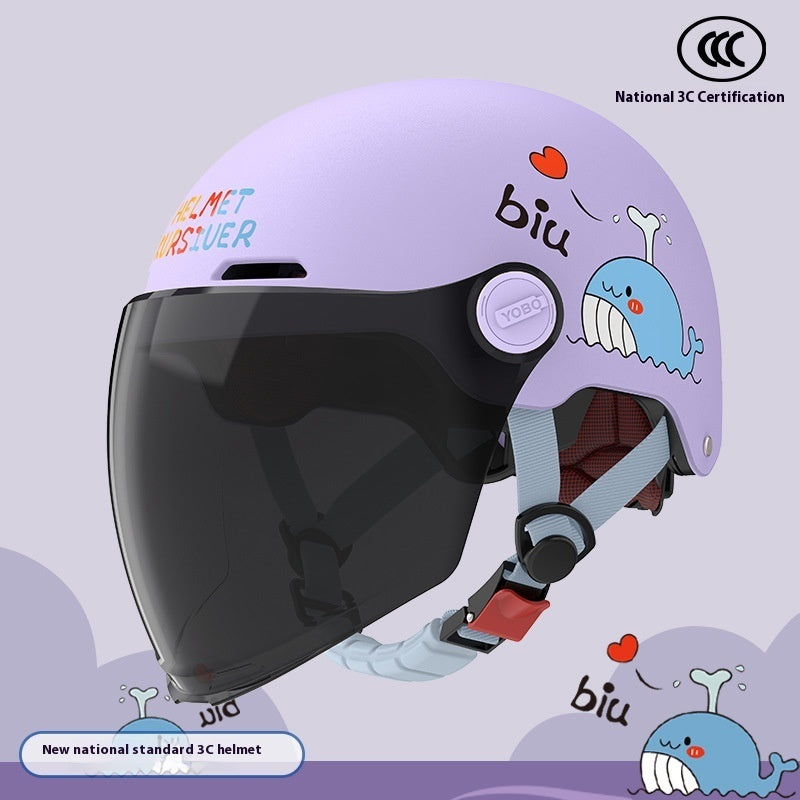 Children's Breathable Skateboard Electric Bike Helmet