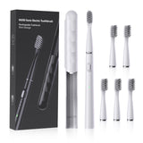 Compact And Portable Electric Toothbrush With 6 Brush Heads