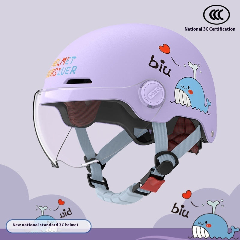 Children's Breathable Skateboard Electric Bike Helmet
