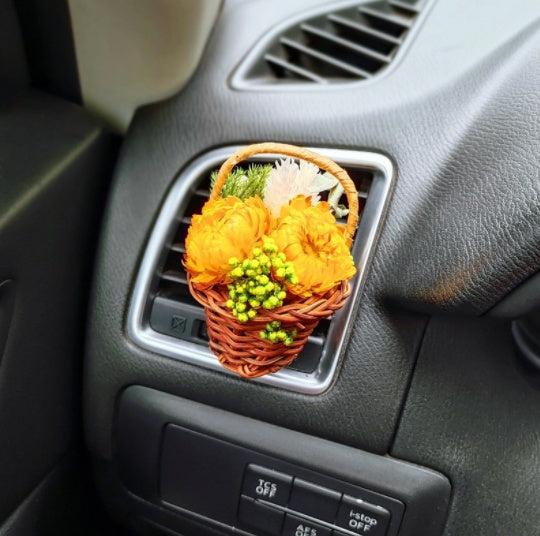 Flower Basket Car Air Vent Clip Accessories