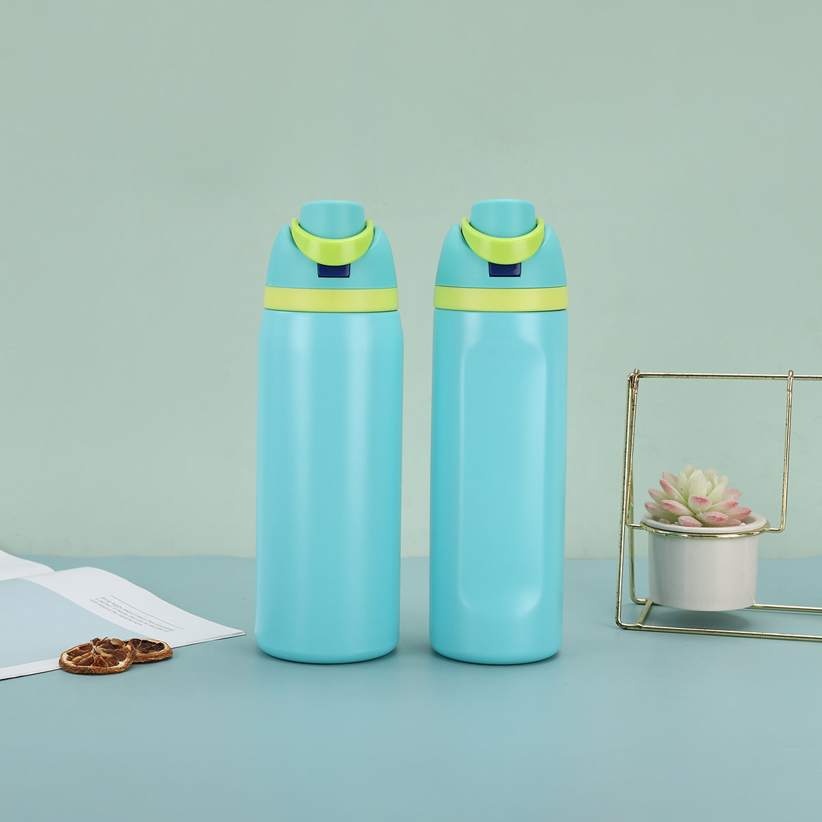 Outdoor Casual Sports Portable Straw Cup