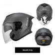 Three-quarter Safety Riding Motorcycle Electric Vehicle Class A Large Tail Helmet